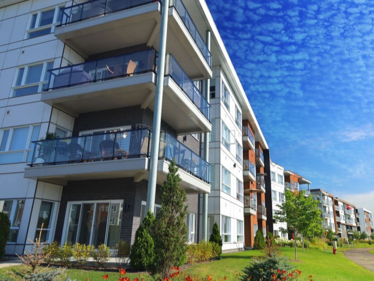 Book an inspection for a large condo